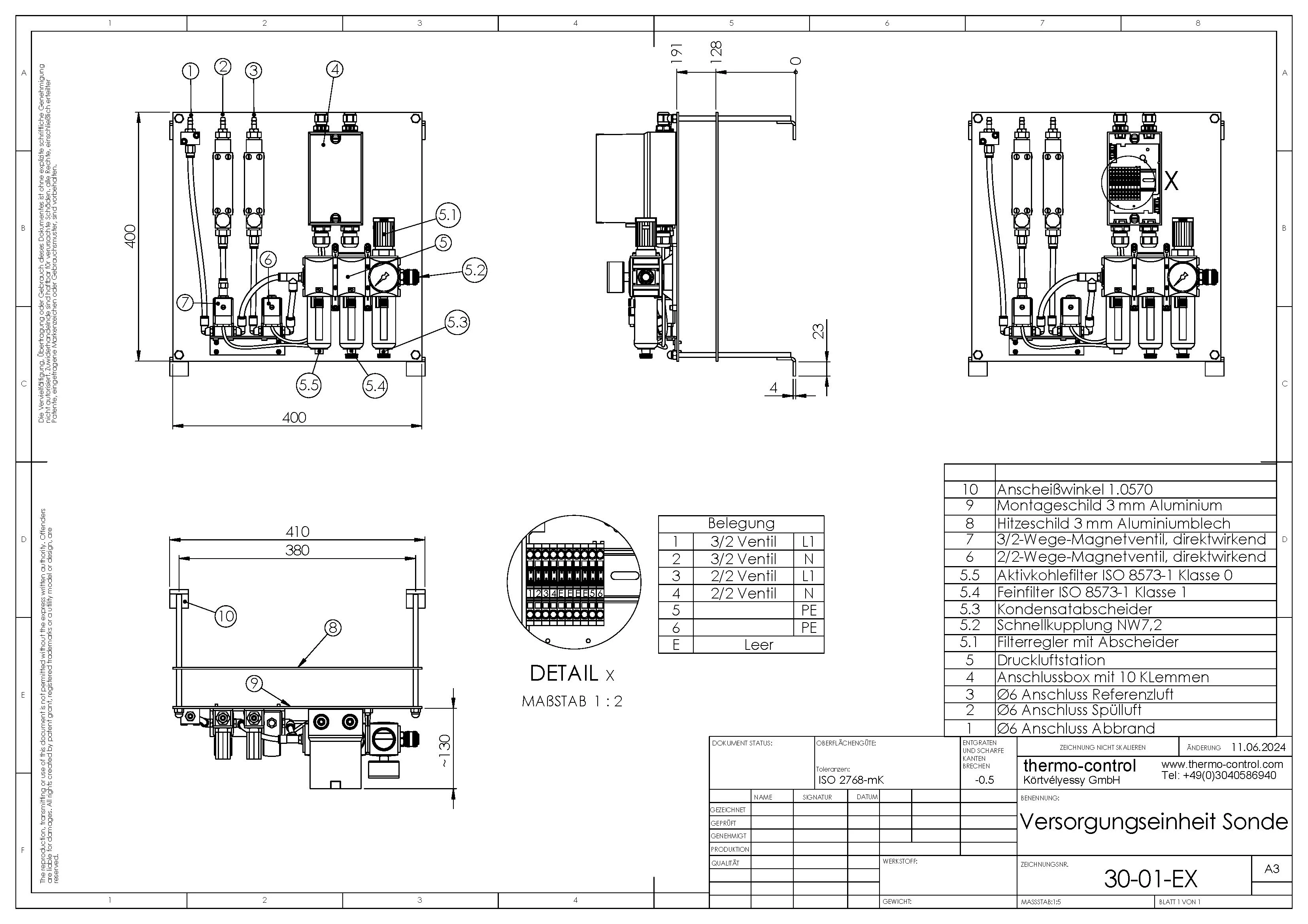 Overview drawing 30-01-EX