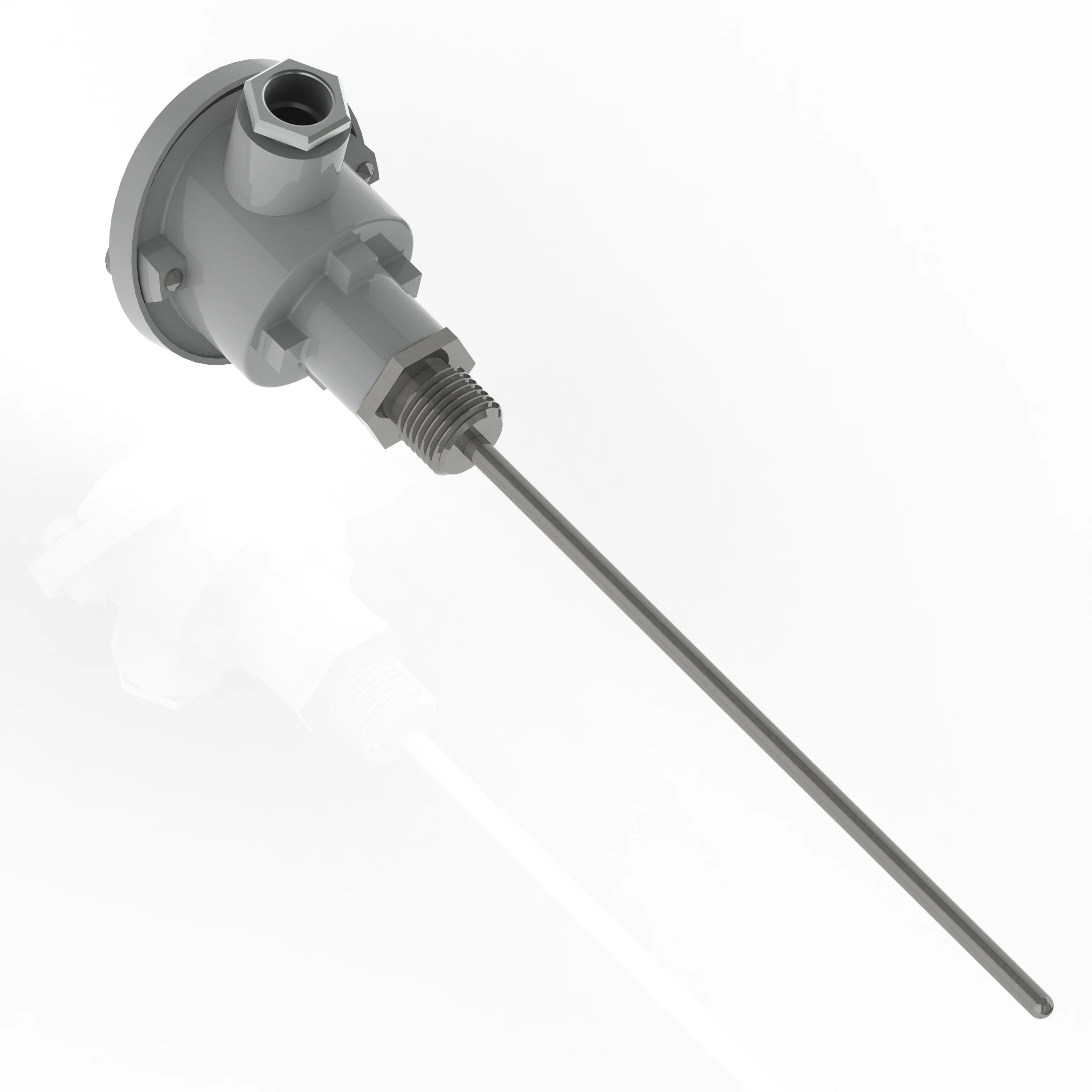 Sheathed thermocouples for batch and TUS measurements